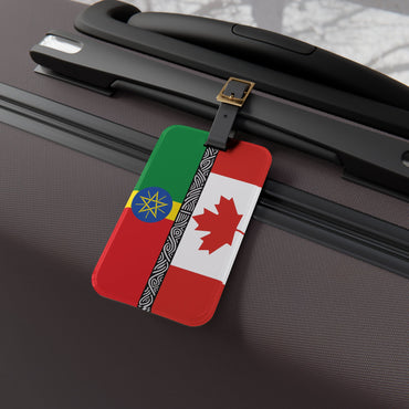 Ethiopia-Canada Diaspora Luggage Tag
