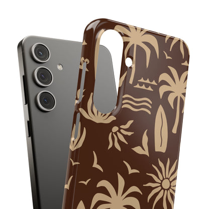 Vintage Tropical Snap Case for Samsung Phone