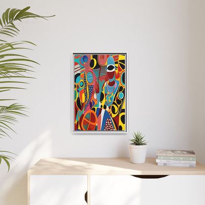 Ajora Veil Matte Canvas Wall Art