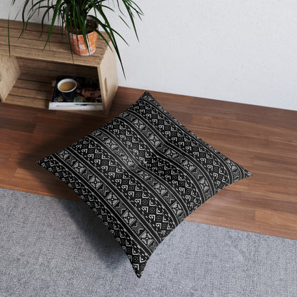 Djembe Drift Bohemian Tufted Floor Pillow