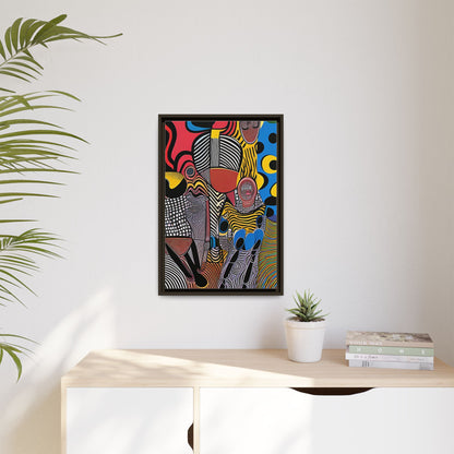 Luba Current Matte Canvas Wall Art