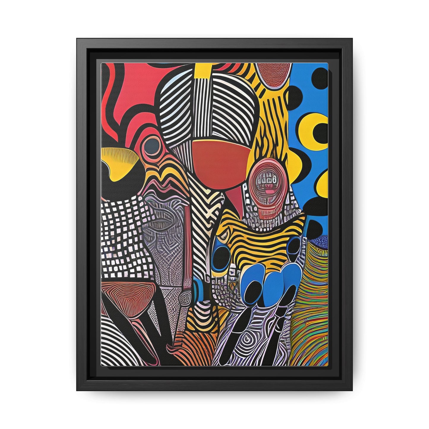 Luba Current Matte Canvas Wall Art