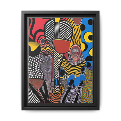 Luba Current Matte Canvas Wall Art