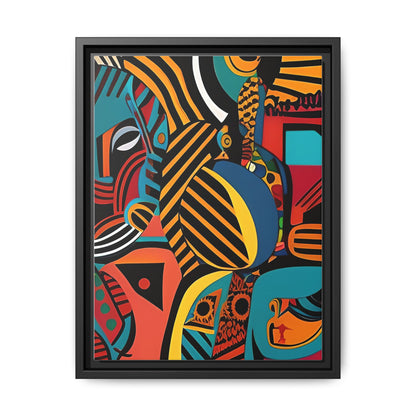 Sankofa Blaze Matte Canvas Wall Art