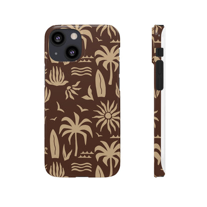 Vintage Tropical Snap Case for iPhone®