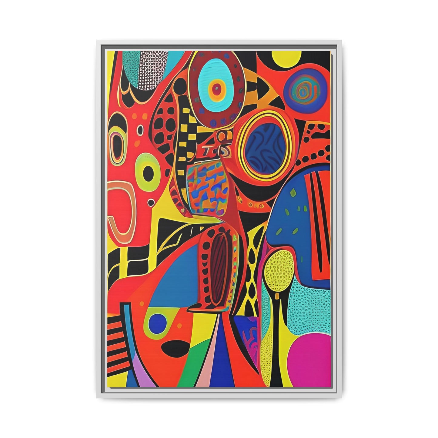 Oba Vibration Matte Canvas Wall Art