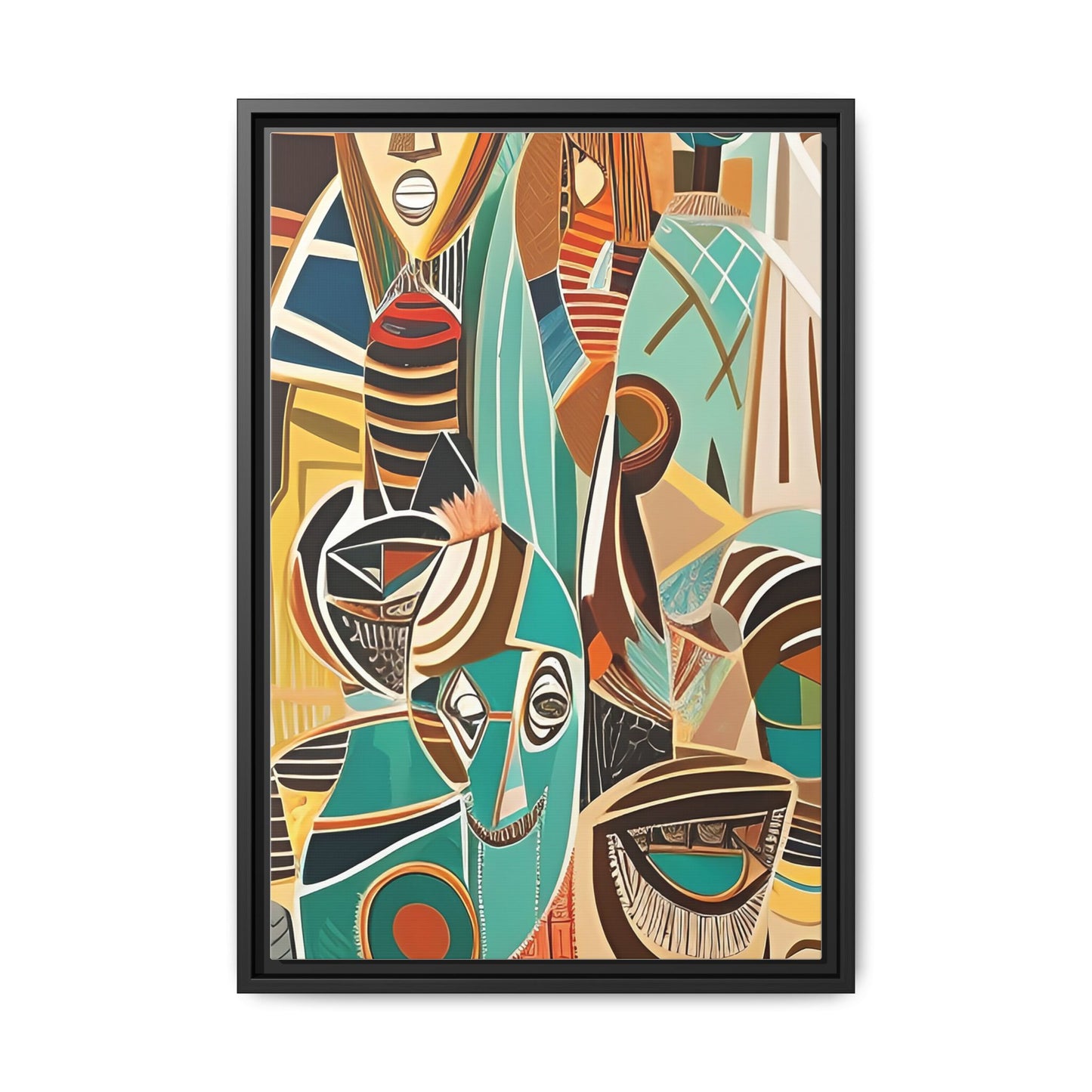 Isimi Flow Matte Canvas Wall Art