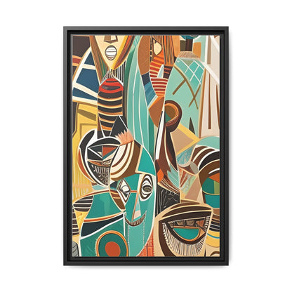 Isimi Flow Matte Canvas Wall Art