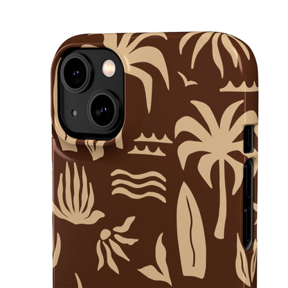 Vintage Tropical Snap Case for iPhone®