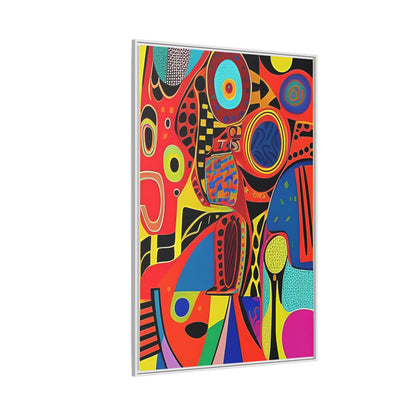 Oba Vibration Matte Canvas Wall Art