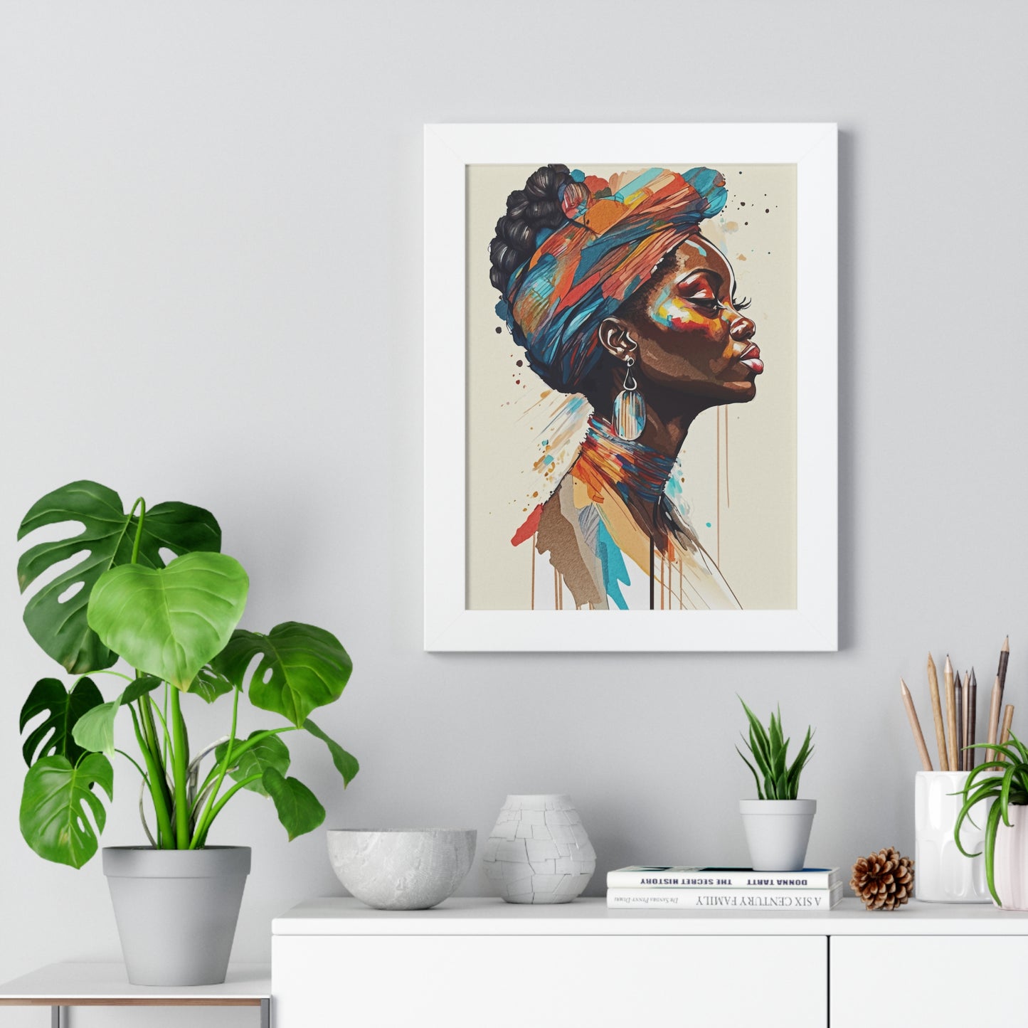 Indigo Spirit Framed Wall Art