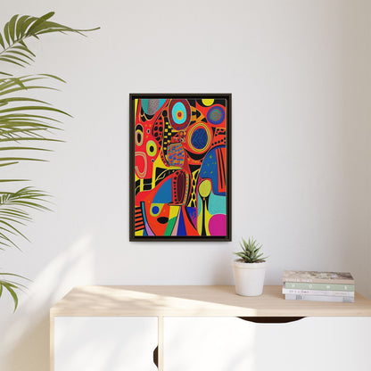 Oba Vibration Matte Canvas Wall Art