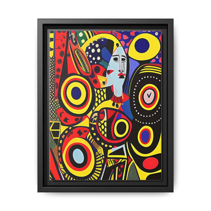 Okira Blaze Matte Canvas Wall Art