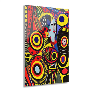 Okira Blaze Acrylic Wall Art