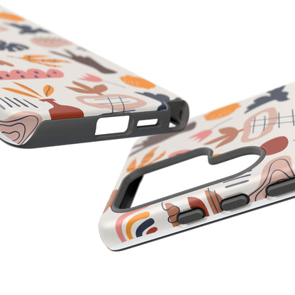 Whimsical Harmony Tough Case for Samsung Phone