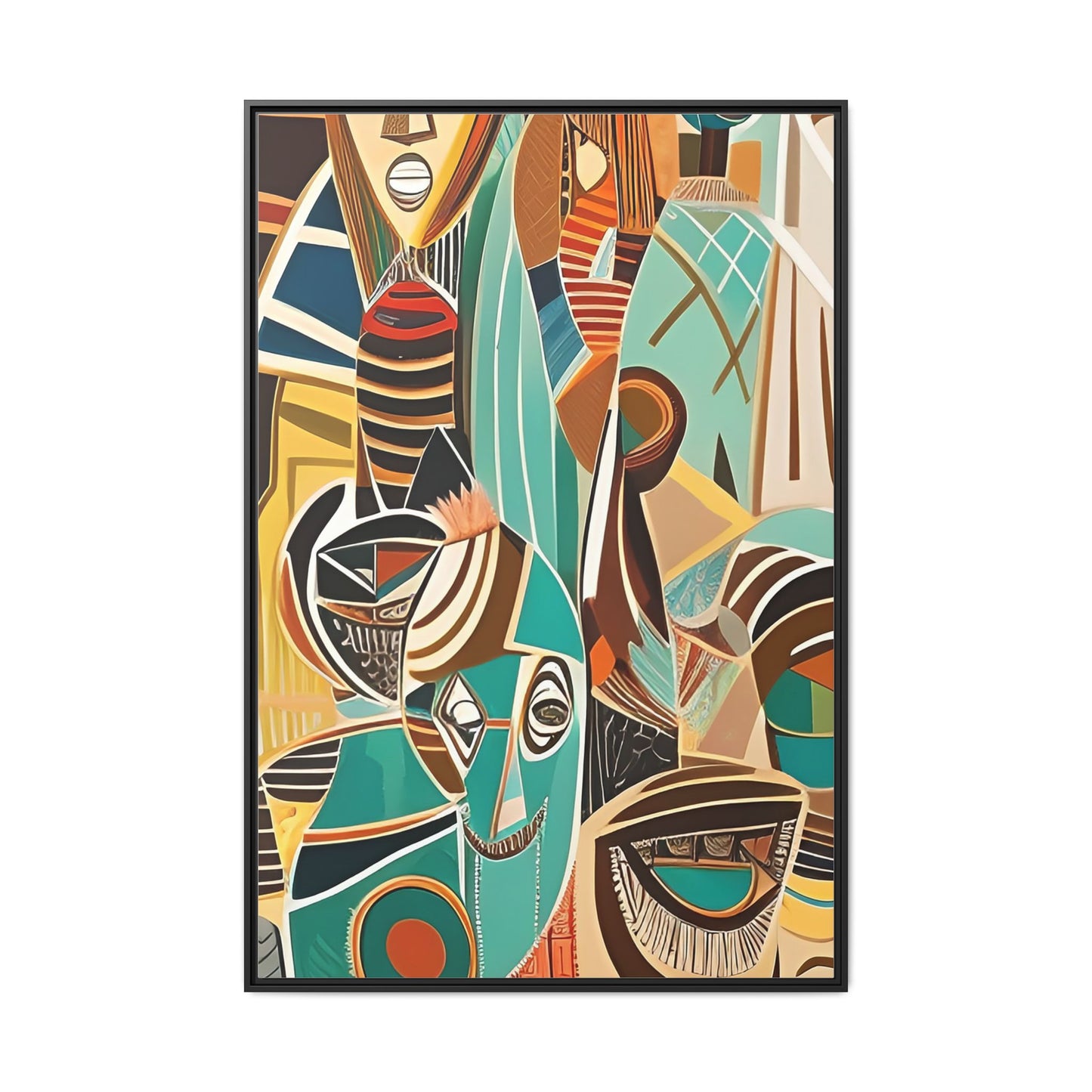 Isimi Flow Matte Canvas Wall Art