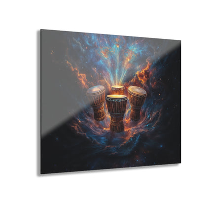 Cosmic Drum Acrylic Wall Art