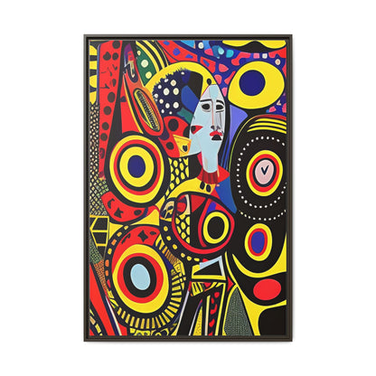 Okira Blaze Matte Canvas Wall Art