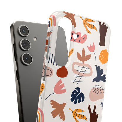 Whimsical Harmony Snap Case for Samsung Phone
