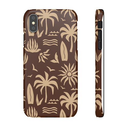 Vintage Tropical Snap Case for iPhone®