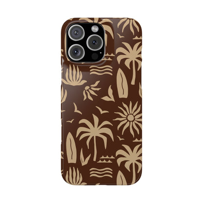 Vintage Tropical Snap Case for iPhone®