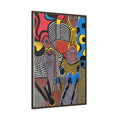 Luba Current Matte Canvas Wall Art