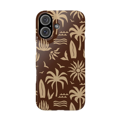 Vintage Tropical Snap Case for iPhone®