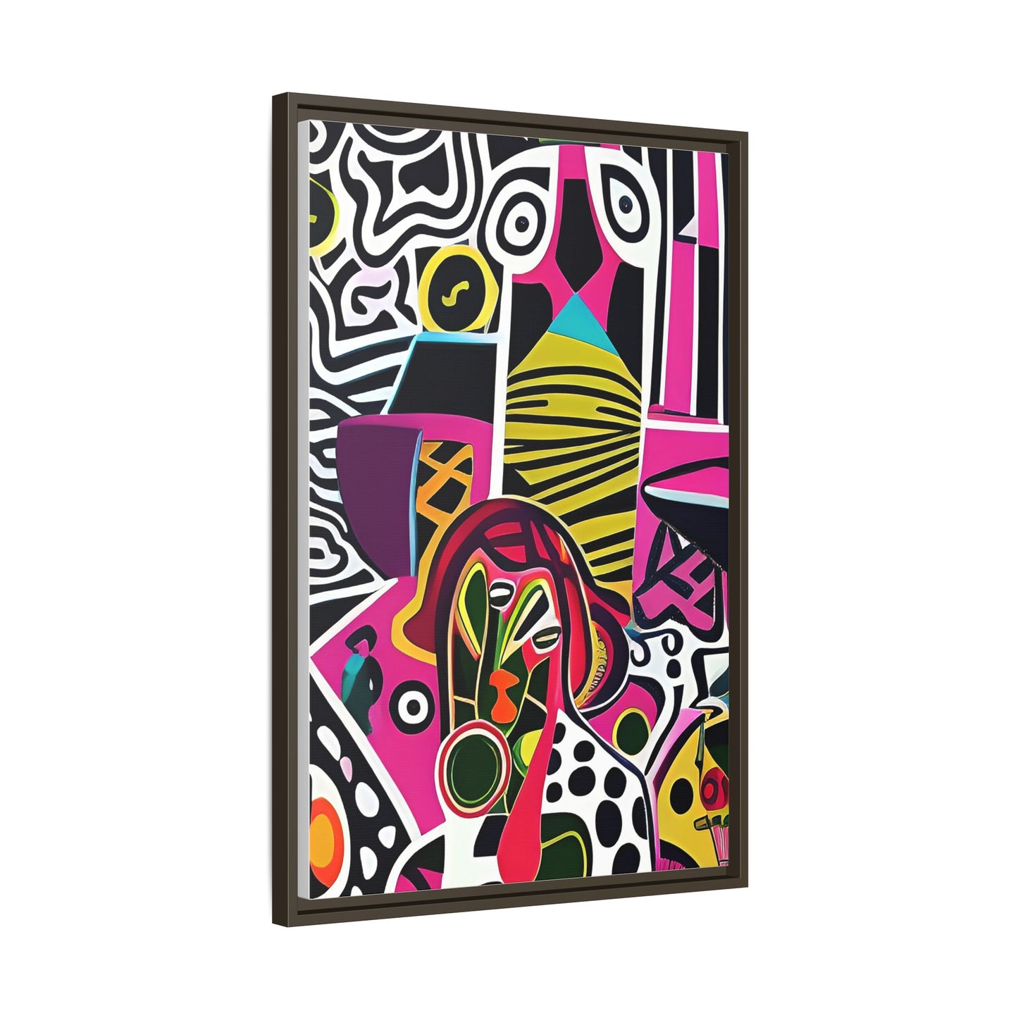 Nzingha Pulse Matte Canvas Wall Art
