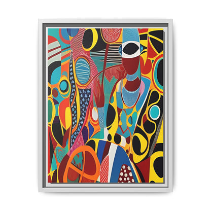 Ajora Veil Matte Canvas Wall Art