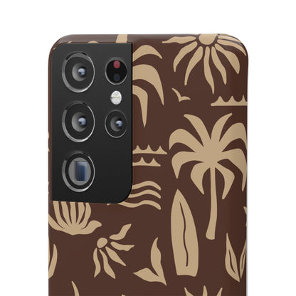 Vintage Tropical Snap Case for Samsung Phone