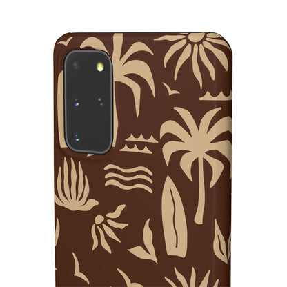 Vintage Tropical Snap Case for Samsung Phone