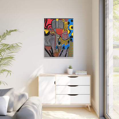 Luba Current Matte Canvas Wall Art