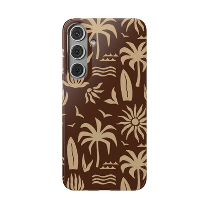 Vintage Tropical Snap Case for Samsung Phone