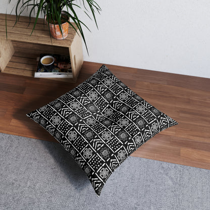 Sankofa Sanctuary Bohemian Tufted Floor Pillow