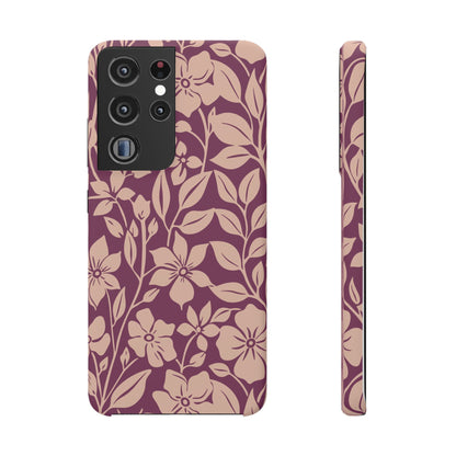 Blooming Elegance Snap Case for Samsung Phone