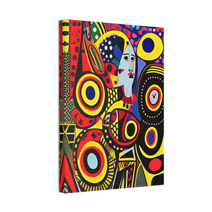 Okira Blaze Stretched Canvas Wall Art