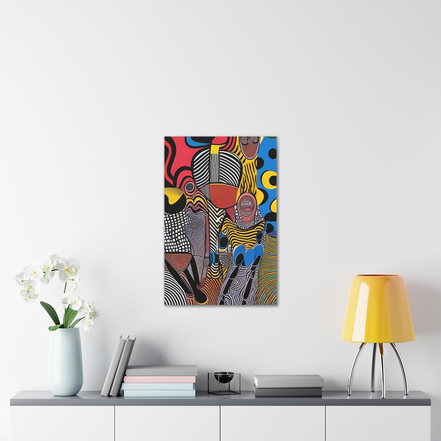 Luba Current Stretched Canvas Print