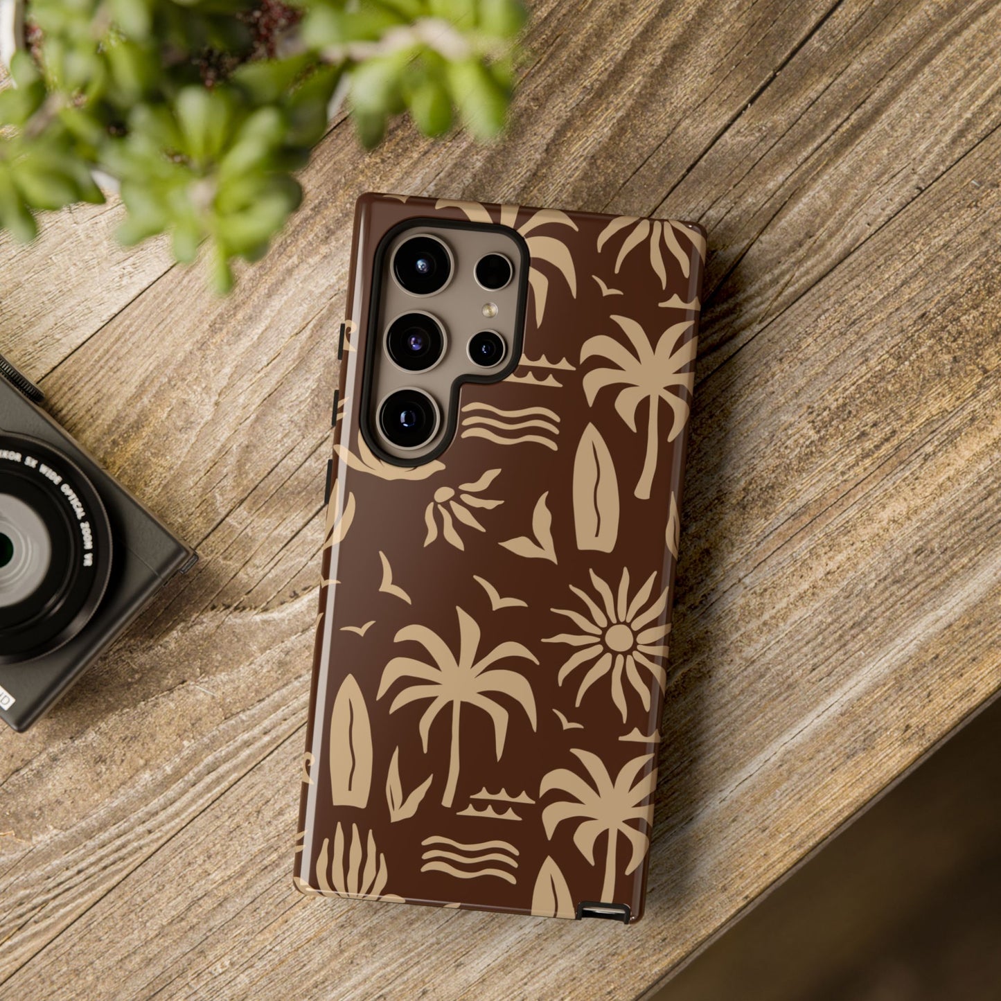Vintage Tropical Tough Case for Samsung Phone