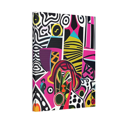 Nzingha Pulse Stretched Canvas Wall Art