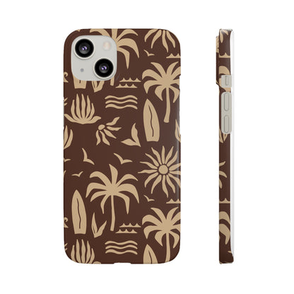 Vintage Tropical Snap Case for iPhone®