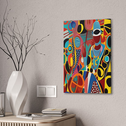 Ajora Veil Stretched Canvas Wall Art