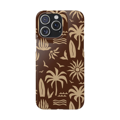 Vintage Tropical Snap Case for iPhone®