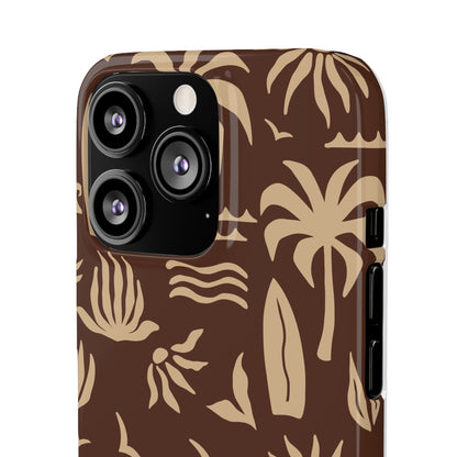 Vintage Tropical Snap Case for iPhone®
