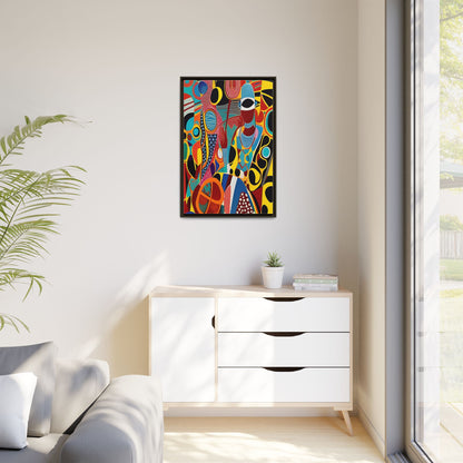 Ajora Veil Matte Canvas Wall Art