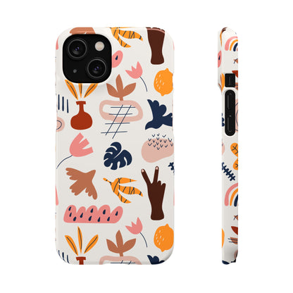 Whimsical Harmony Snap Case for iPhone®