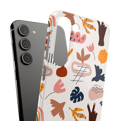 Whimsical Harmony Snap Case for Samsung Phone
