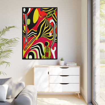 Ngoma Drift Matte Canvas Wall Art