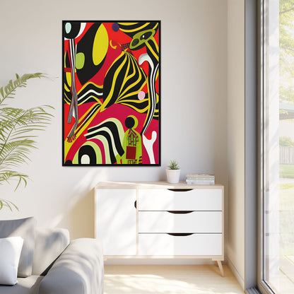 Ngoma Drift Matte Canvas Wall Art