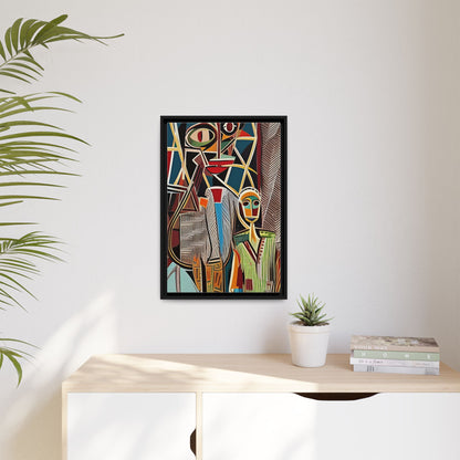 Moya Threads Matte Canvas Wall Art