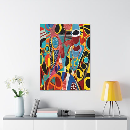 Ajora Veil Stretched Canvas Wall Art